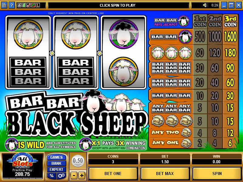 Bar Bar Black Sheep slot game