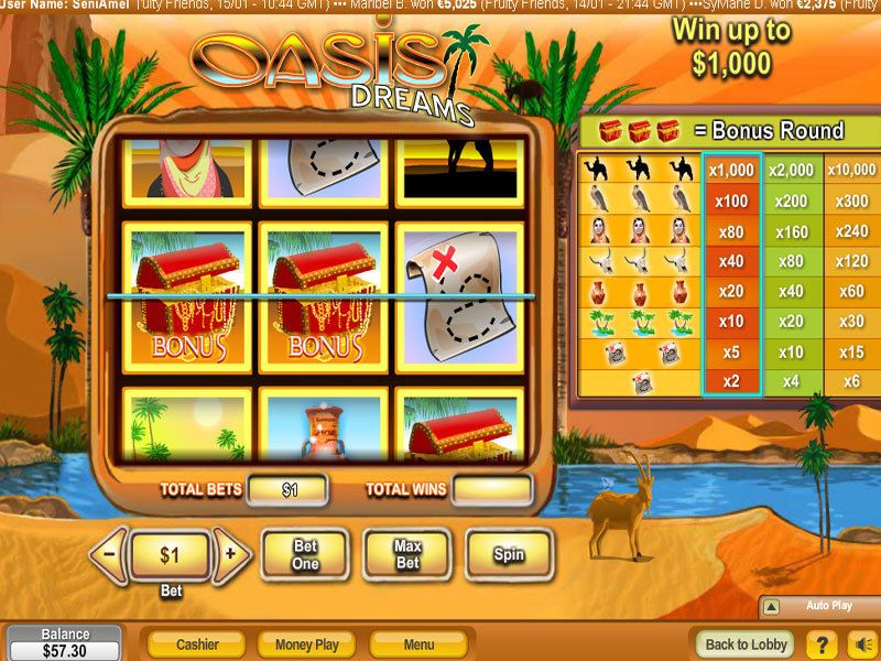 Desert Oasis slot game