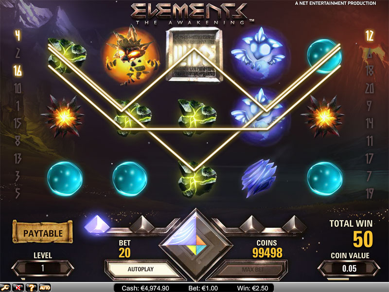 Elements The Awakening slot game