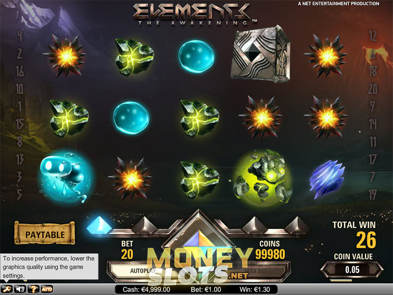 Elements The Awakening slot game