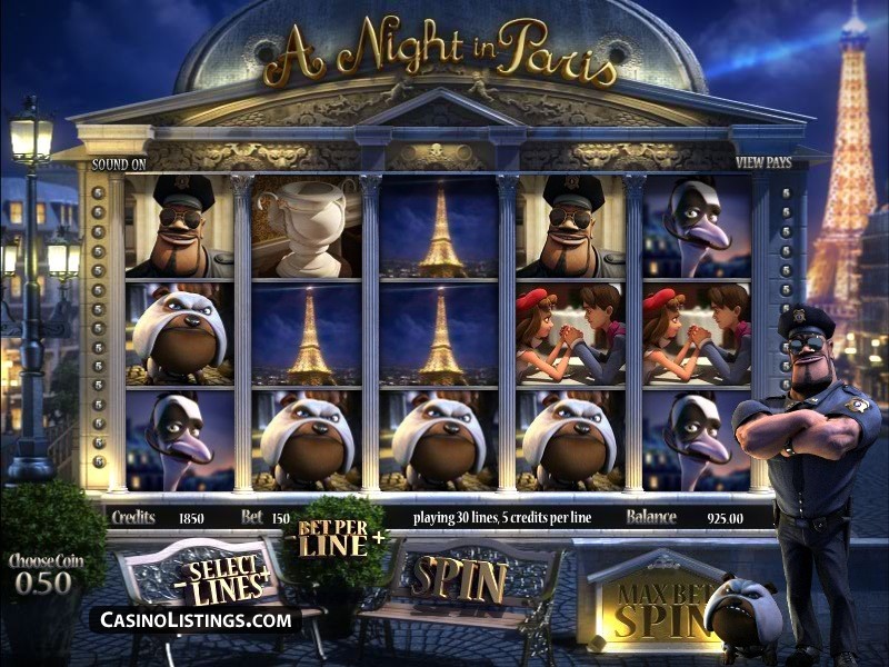 Paris slot game