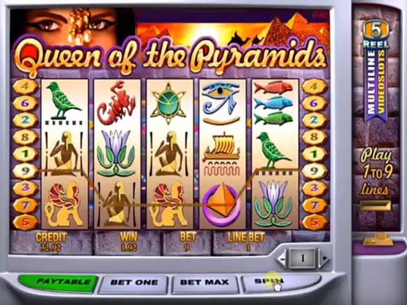 Queen of the Pyramids slot game